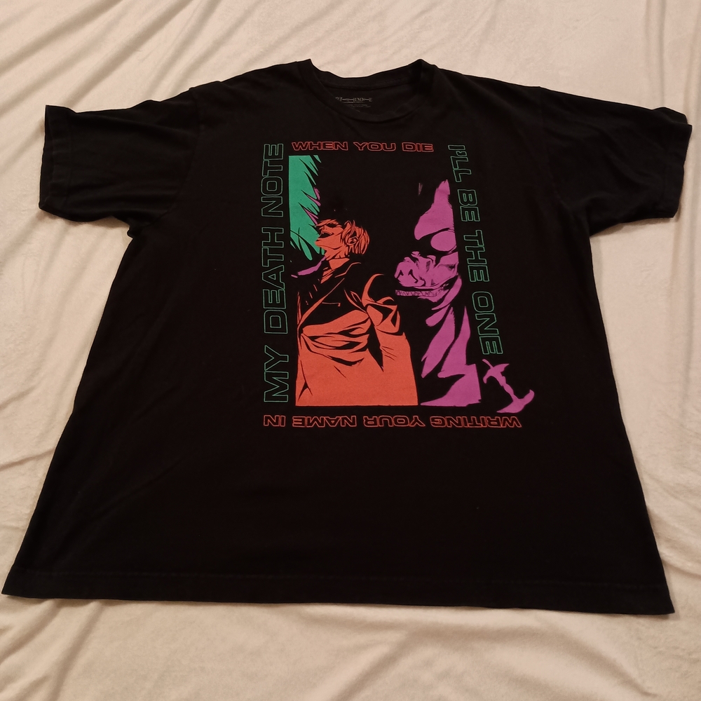 Death Note "When You Die" Graphic T-shirt Viz Media Men's Size XL